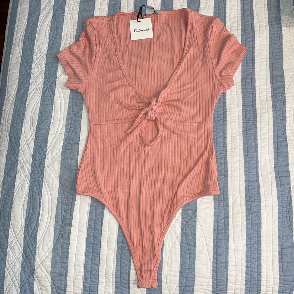 Pink bodysuit